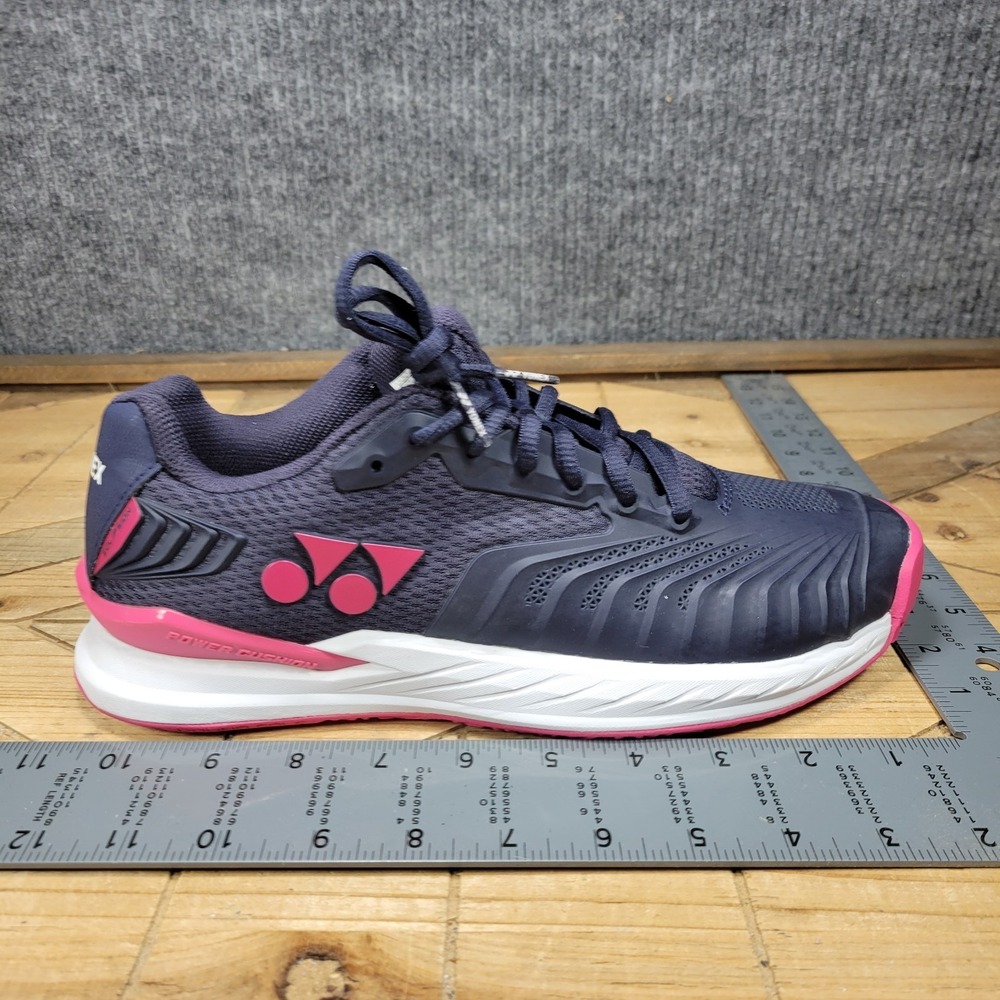 Yonex Power Cushion ECLIPSION 4 Clay Women's 9.5 Navy Pink Tennis Shoes Sports - Picture 13 of 14